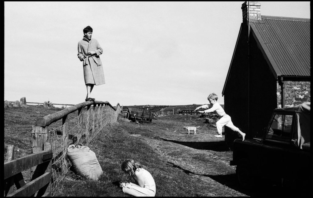 Paul, Stella and James. Scotland, 1982