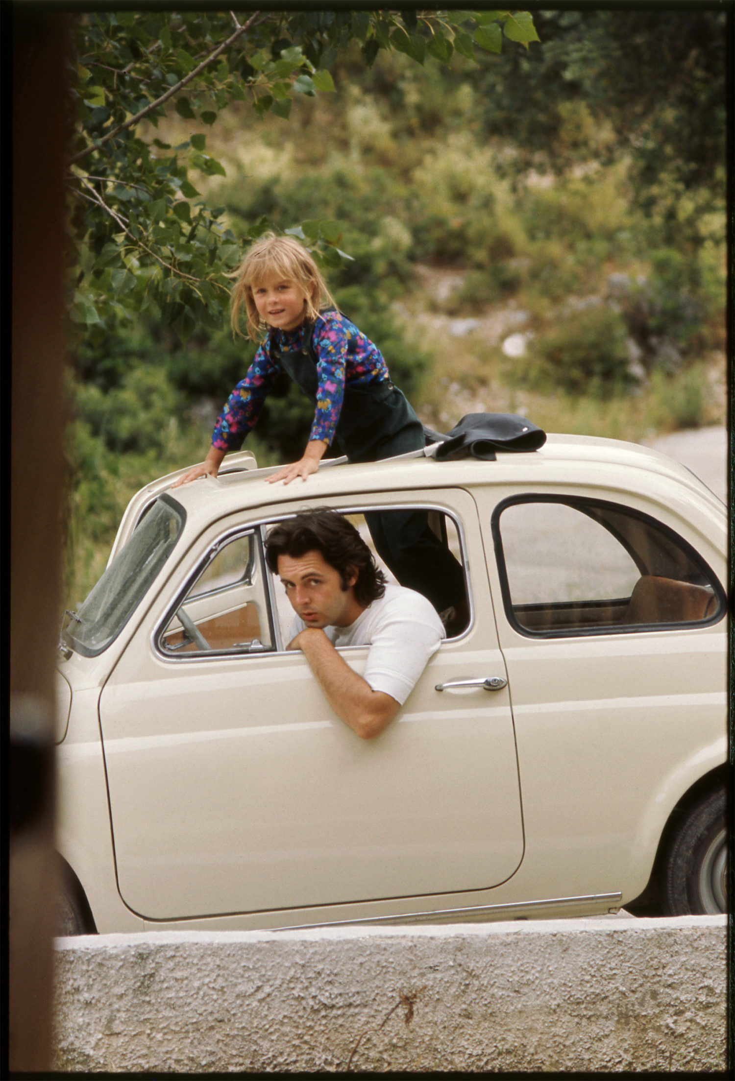 Paul and Heather. Corfu, 1969