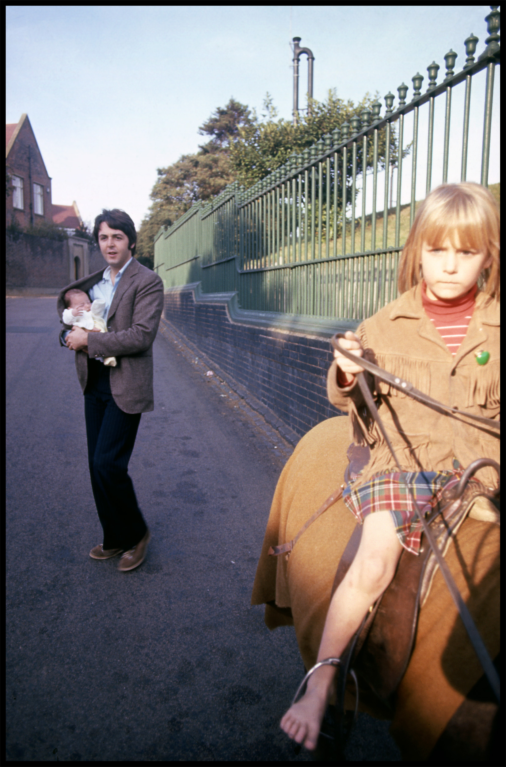 Mary, Paul and Heather. London, 1969