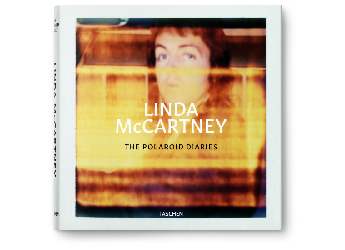 Photo of the cover for the Linda McCartney: The Polaroid Diaries book