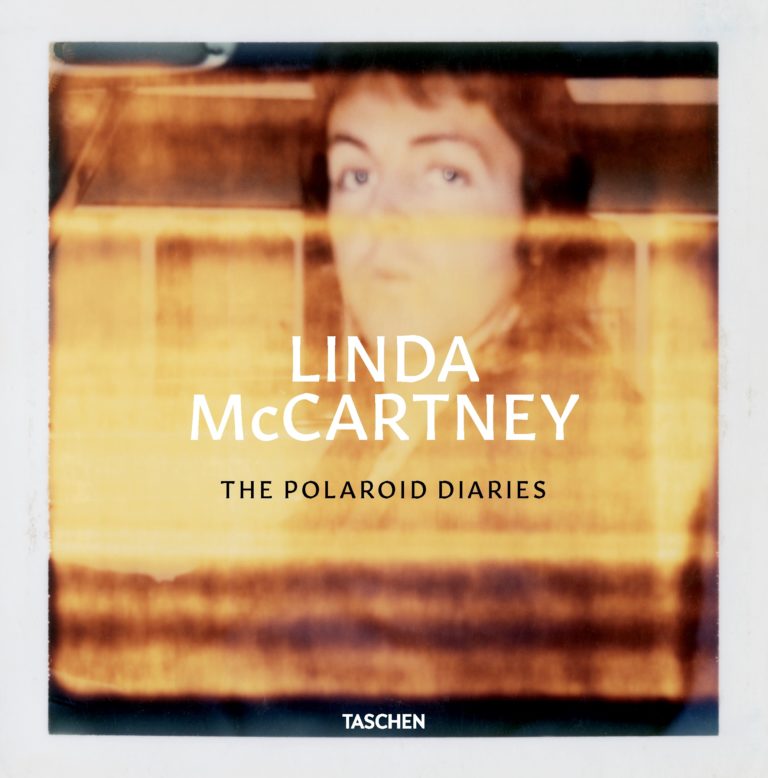Photo of the cover for the Linda McCartney: The Polaroid Diaries book