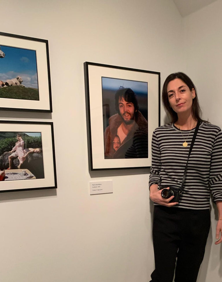 Photo of Mary McCartney at The Linda McCartney Retrospective in Glasgow